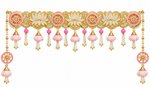 Lotus Pearl Toran – Traditional Decorative Toran