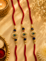 Designer Rakhi Set for Brother | Pack of 3 – Royal Collection