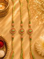 Designer Rakhi Set for Brother | Pack of 3 – Royal Collection