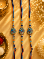Designer Rakhi Set for Brother | Pack of 3 – Royal Collection