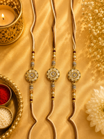 Designer Rakhi Set for Brother | Pack of 3 – Royal Collection