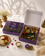 Bandhan Rakhi Gift Hamper for Brother & Bhabhi | Pooja Thali Set