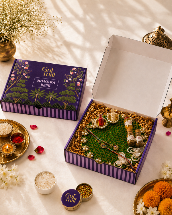 Celebration Raksha Bandhan Gift Hamper | Mukhwas & Mishri