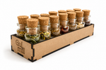 Celebration Mukhvas Combo | 12 Handpicked Flavours in Royal Glass Cork Bottles