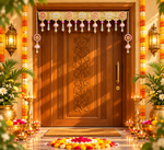 Lotus Pearl Toran – Traditional Decorative Toran