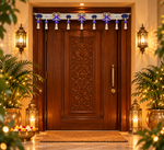 Peacock Lotus Toran – Traditional Decorative Toran