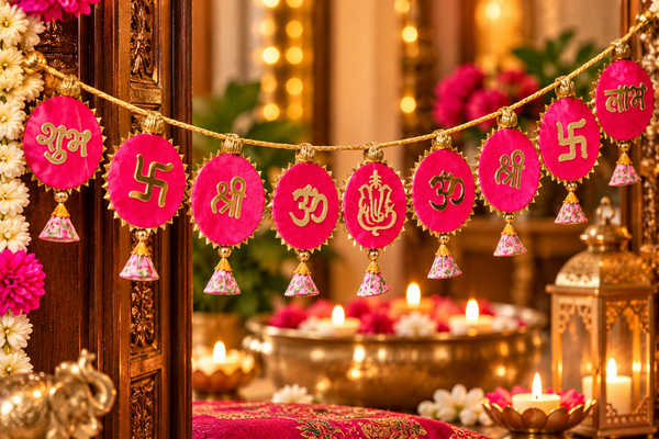 Shubh Labh Toran – Traditional Decorative Toran