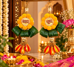 Marigold Shubh Labh Hanging