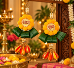 Marigold Shubh Labh Hanging