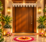 Royal Shringar Toran – Traditional Decorative Toran