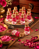 Mishri Prasad Gift Pack | 21 Mini Bottles | Rose Flavour
