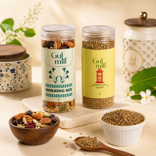 Healthy Harmony Premium Combo | Morning Mix & Humsafar Saunf | 250 g | 8.82 oz
