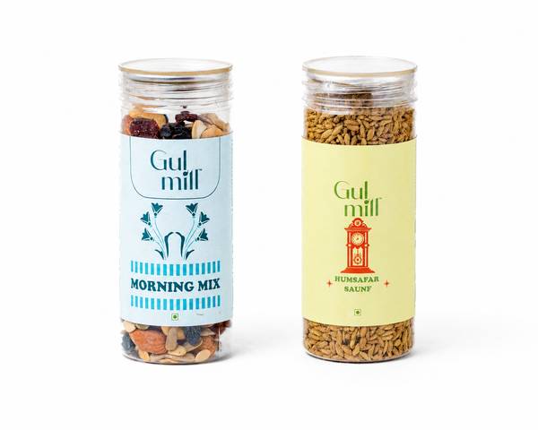 Healthy Harmony Premium Combo | Morning Mix & Humsafar Saunf | 250 g | 8.82 oz