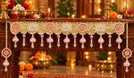 Lotus Pearl Toran – Traditional Decorative Toran