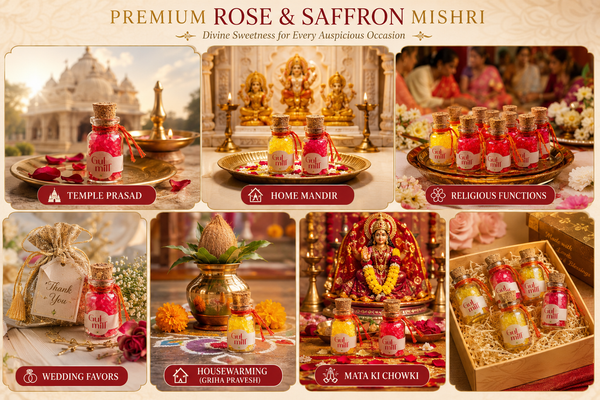 Mishri Prasad Gift Pack | 21 Mini Bottles