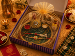 Bandhan Rakhi Gift Hamper for Brother & Bhabhi | Pooja Thali Set